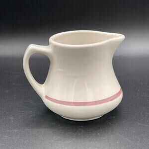Homer Laughlin 3" Creamer with Lavender Stripe